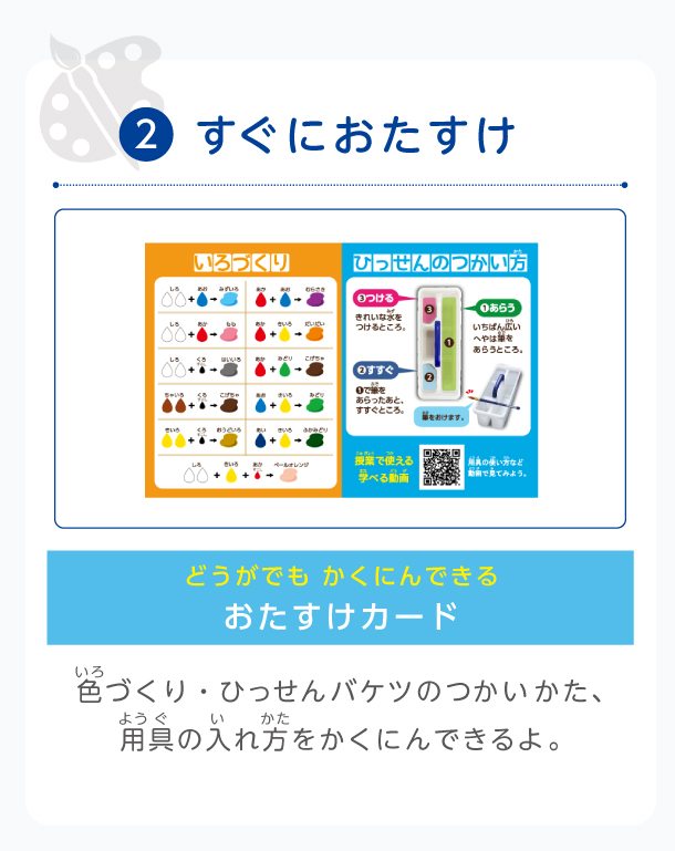 すぐにおたすけ